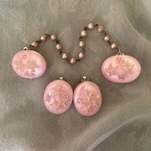 VTG Sweater Clip and Earrings